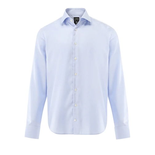 VAN LAACK Hemden Hemd Tailor Fit Uni blau