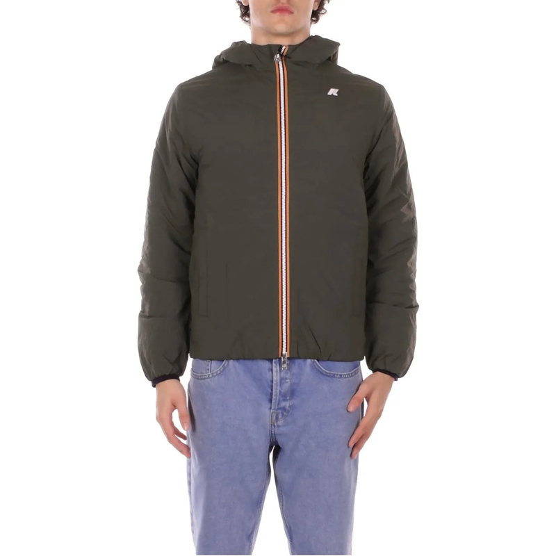 K-Way Daunenjacke Coats Green Blackish grün