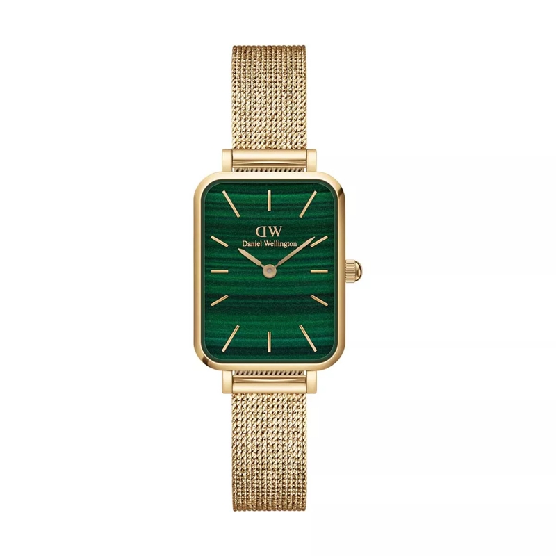 Daniel Wellington Quarzuhr Dw Quadro 20X26 Pressed Evergold G Green Gold