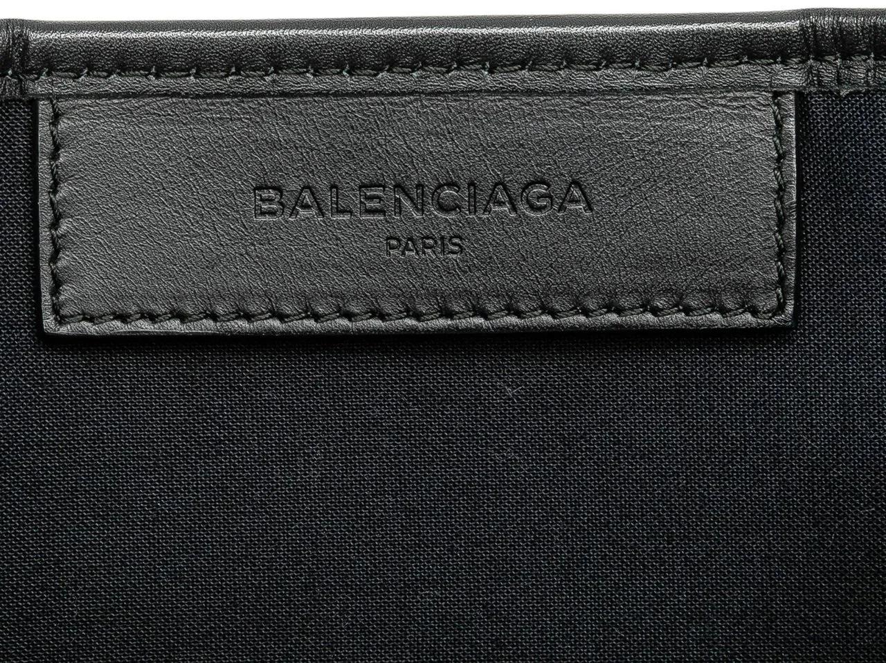 Thumbnail - Balenciaga Shopper - Canvas Navy Cabas Tote S - Gr. unisize - in Weiß - für Damen