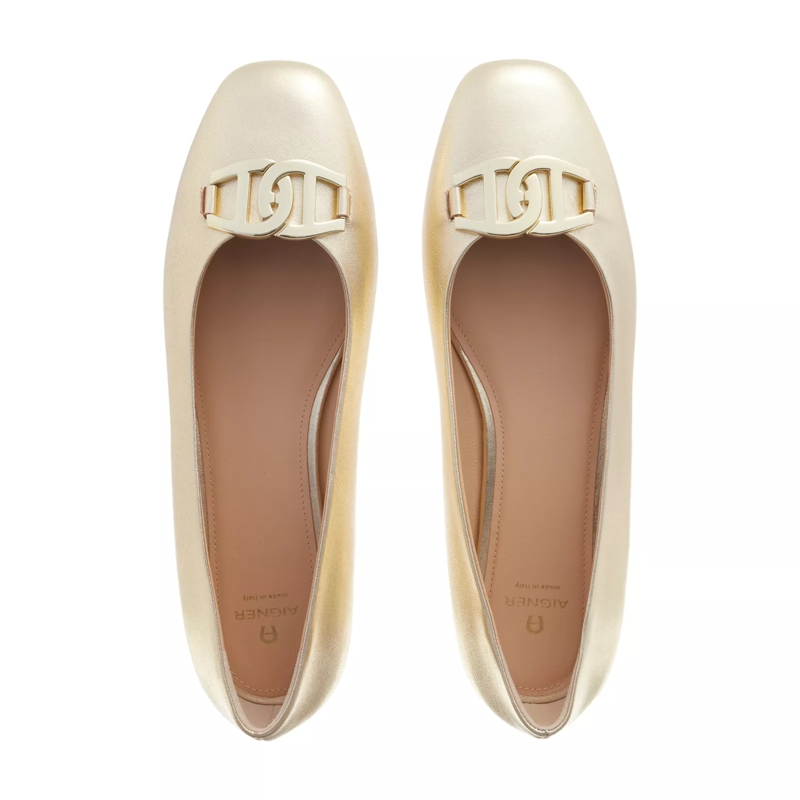 AIGNER Ballerinas Madeleine 1 Platinum(Image 4)