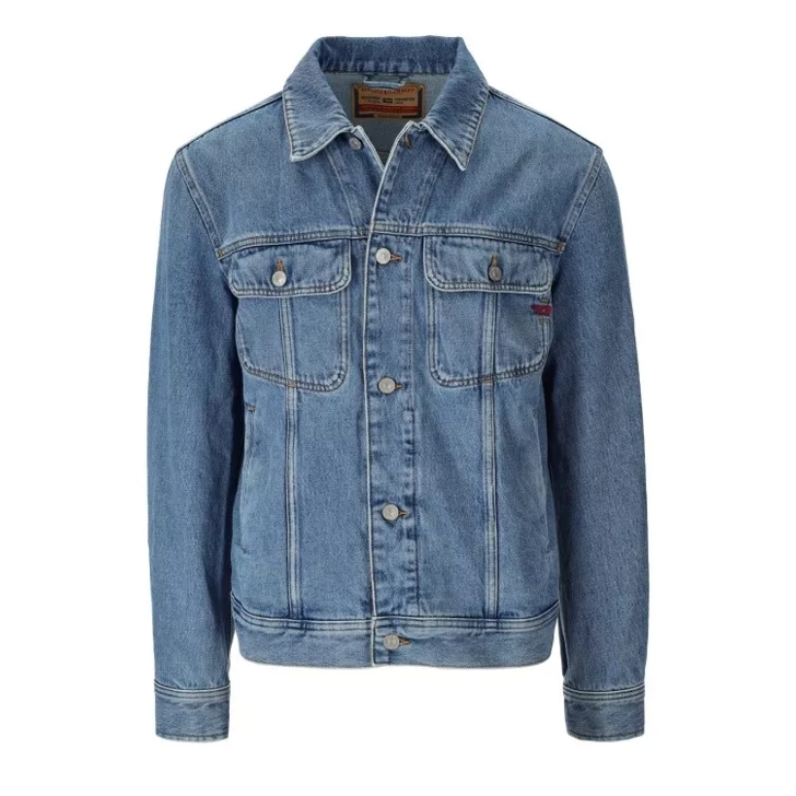 light blue denim jacket