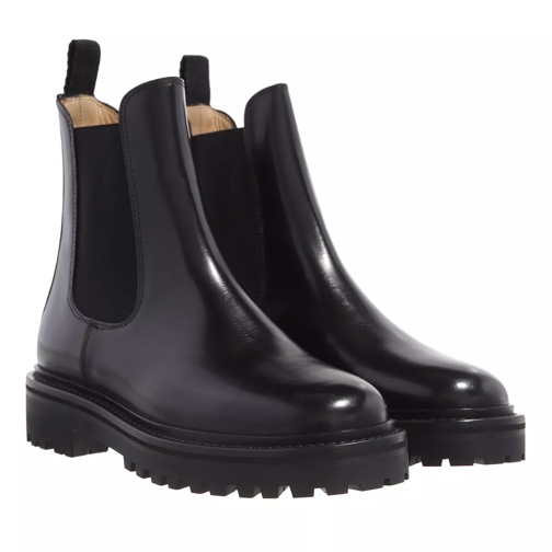 Isabel Marant Chelsea Boots Castay Leather Black Chelsea laars