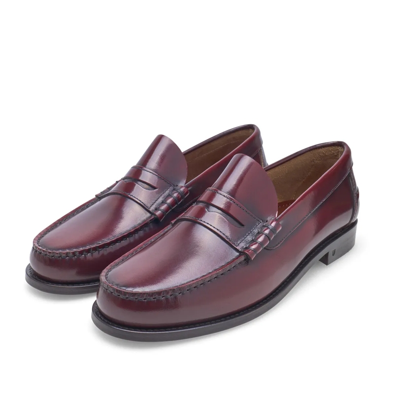 Henry Stevens Mocassin Loafer Hunter M PL bordeaux(Image 2)