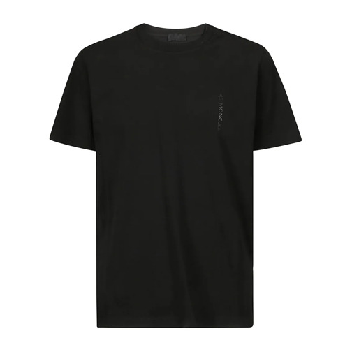 Moncler T-Shirts Short-Sleeved T-Shirt (Men) Black