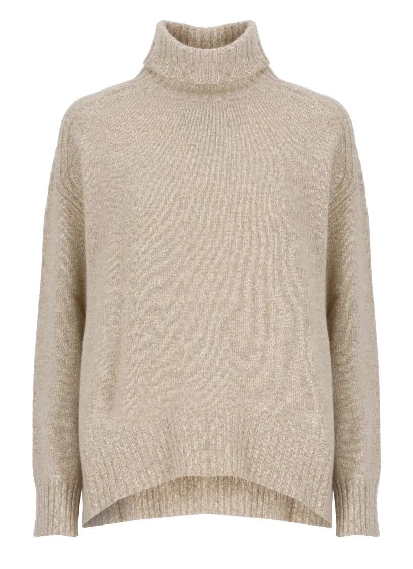 Vanise - Beige Cashmere Sweater - Größe 42 - beige