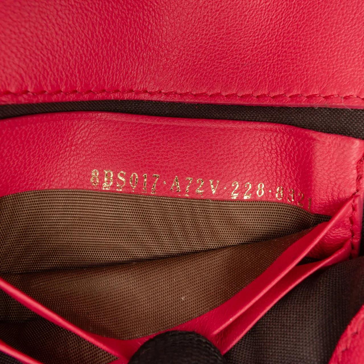 Thumbnail - Fendi Hobo Bags - Mini Zucca Embossed Leather Baguette Satchel - Gr. unisize - in Gold - für Damen