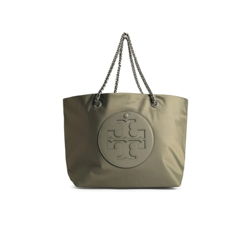 Tory Burch Draagtas Ella' Green Nylon Shopping Bag Green