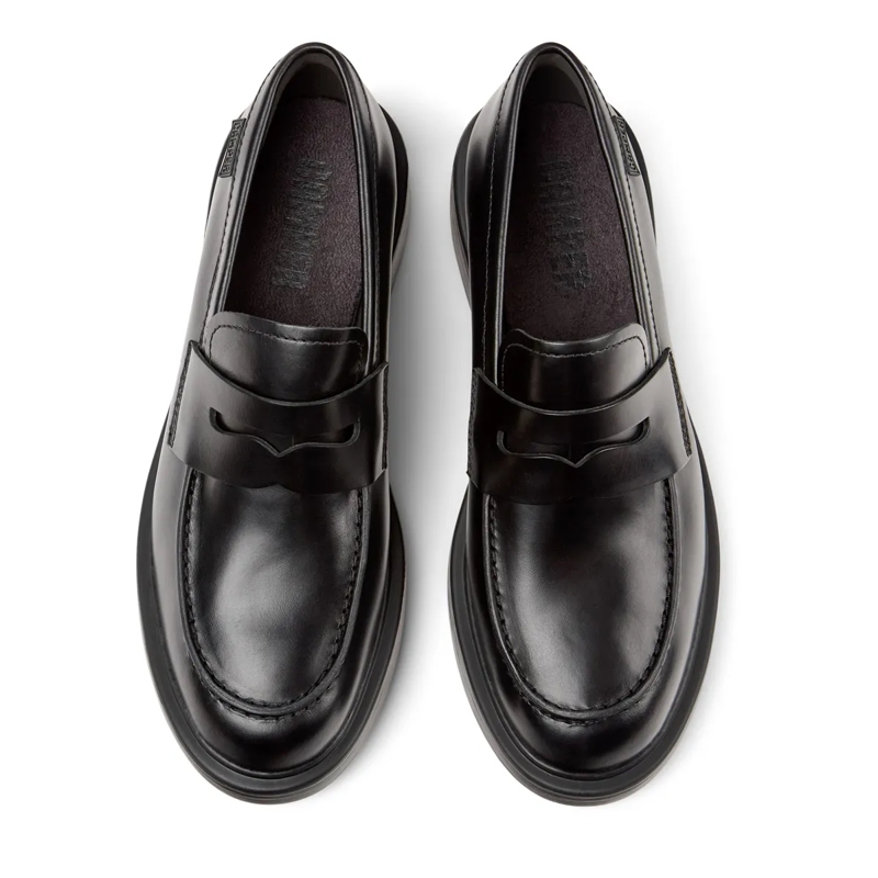 Camper Bootsschuhe Mokassins Dean schwarz(Image 5)