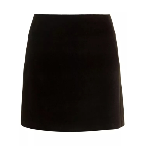 Low Classic A-Line Mini Skirt Black 