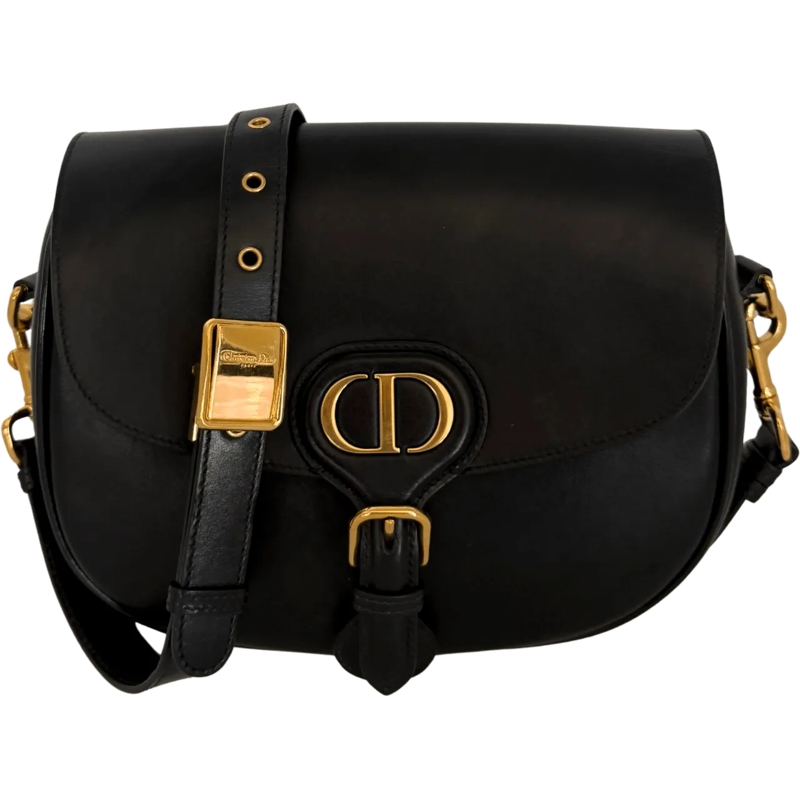 Christian Dior Schultertasche Dior Bobby Bag Medium Black / very good schwarz