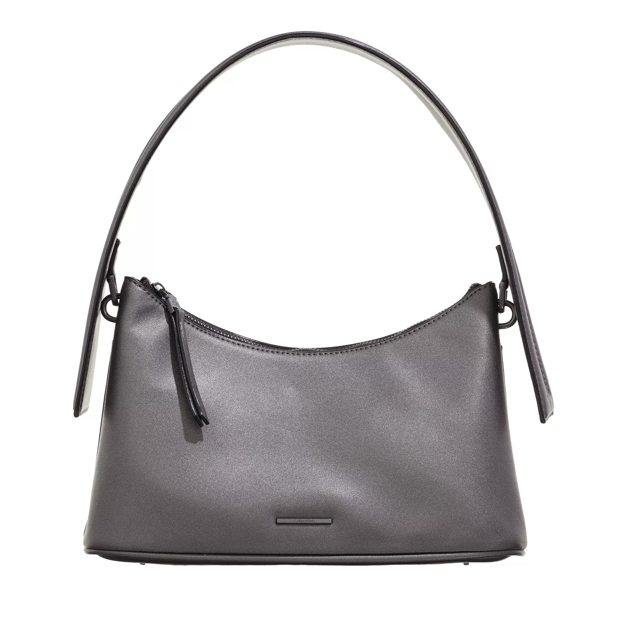 Calvin Klein Ck Natural Shoulder Bag Gunmetal | Shoulder Bag | fashionette