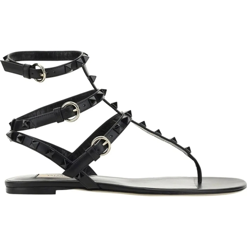 Valentino T-Shirts Valentino Garavani Rockstud Flip-Flop Sandlas schwarz