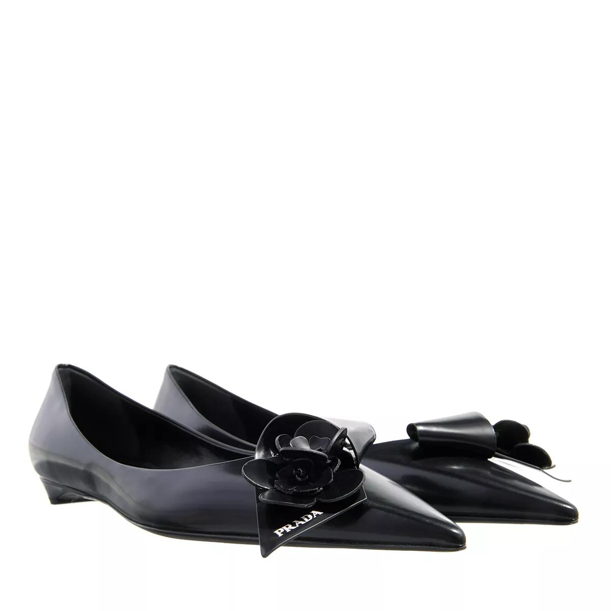 Prada Loafers & Ballerinas - Ballerine Spazzolato - Gr. 37 (EU) - in Schwarz - für Damen