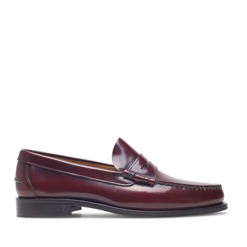 Henry Stevens Monkstraps Loafer Hunter M PL bordeaux