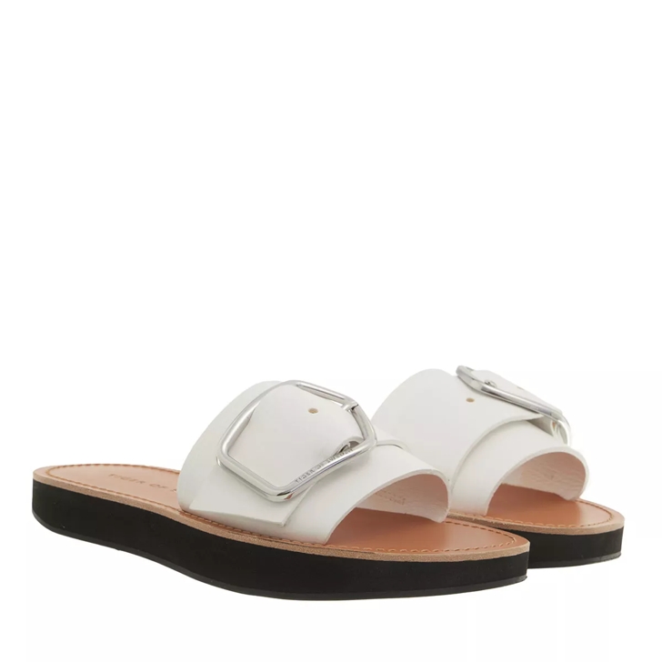 Mens white leather hot sale thong sandals