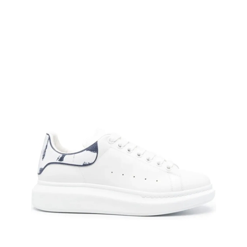 Alexander McQueen Oversized White Sneakers White lage-top sneaker