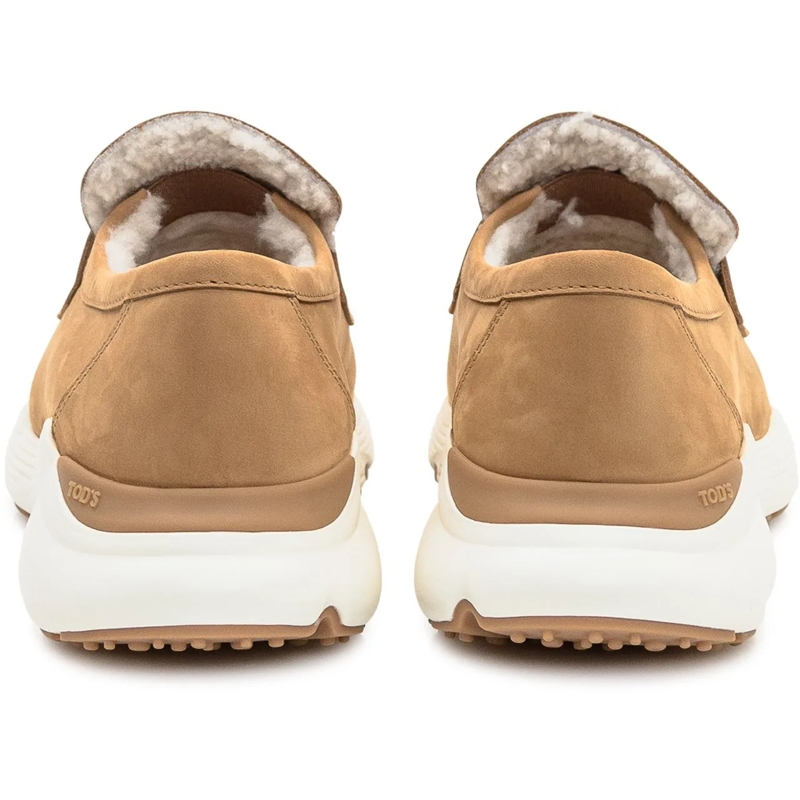 Tod's Loafer Tod's Mocassini Camel in Pelle Scamosciata beige(Image 3)