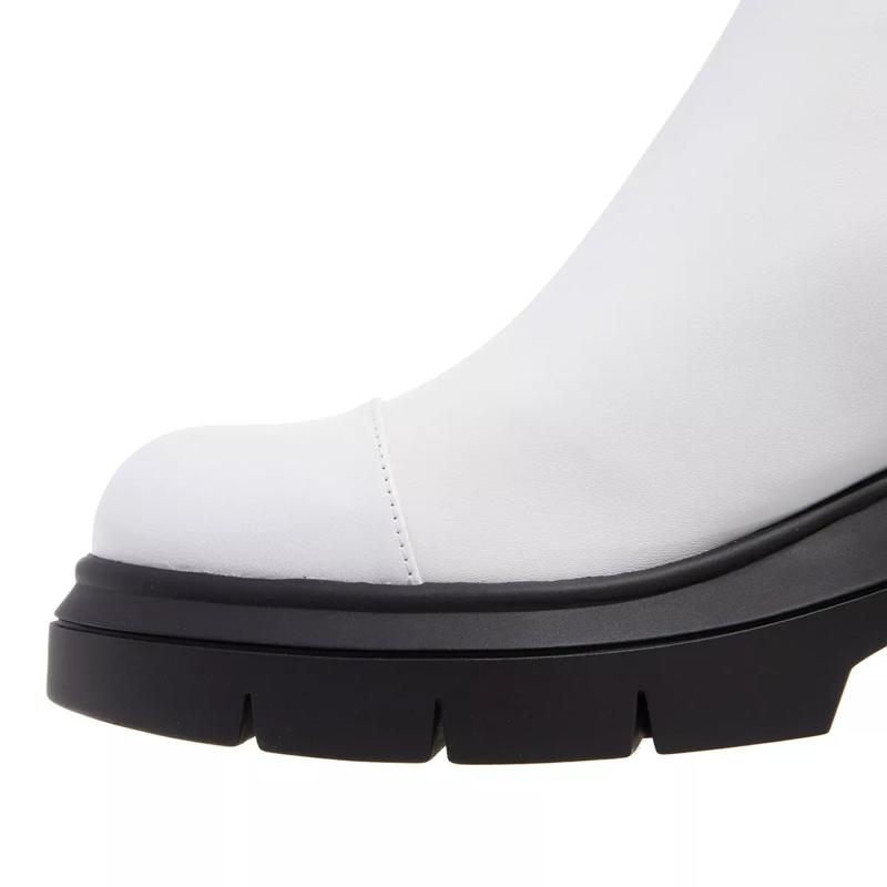 Stuart Weitzman Chelsea Boots Norah White(Image 4)