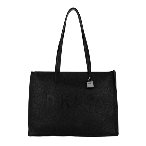 DKNY Commuter LG TZ Tote Black/Silver Draagtas