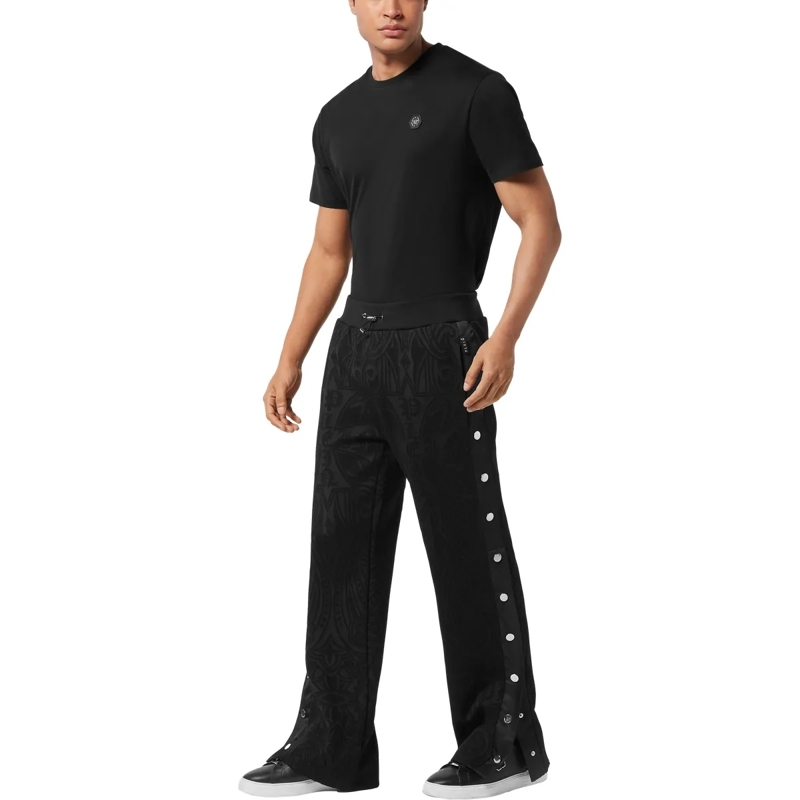 Philipp Plein Jogginghose Jogging Trousers Chrome schwarz(Image 4)