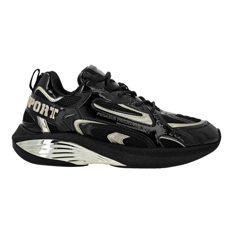 Plein Sport Low-Top-Sneaker Lo-Top Turnschuhe schwarz