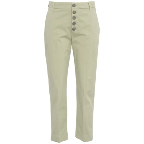 Dondup Pantalons Loose fit chino pants 'Nima' grün