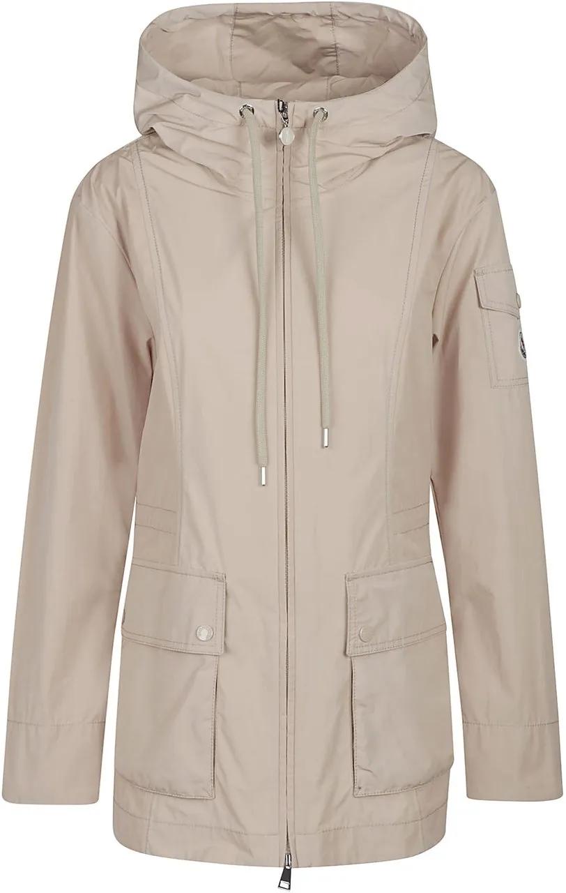 Thumbnail - Moncler - Leandro Short Parka Brown - Größe 2 - brown