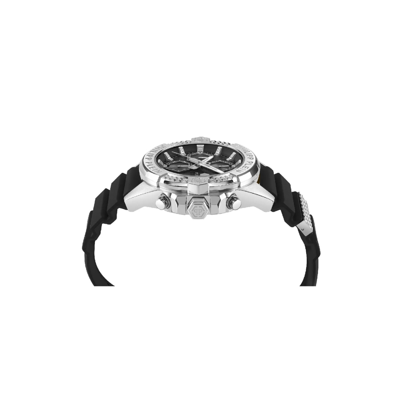 Philipp Plein Chronograph Quarz-Chronographenuhr The $Kull Chrono schwarz(Image 3)