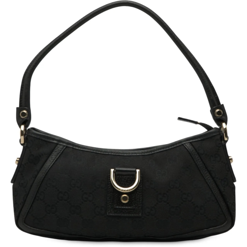 Gucci Tote GG Canvas Abbey D Ring Pochette schwarz