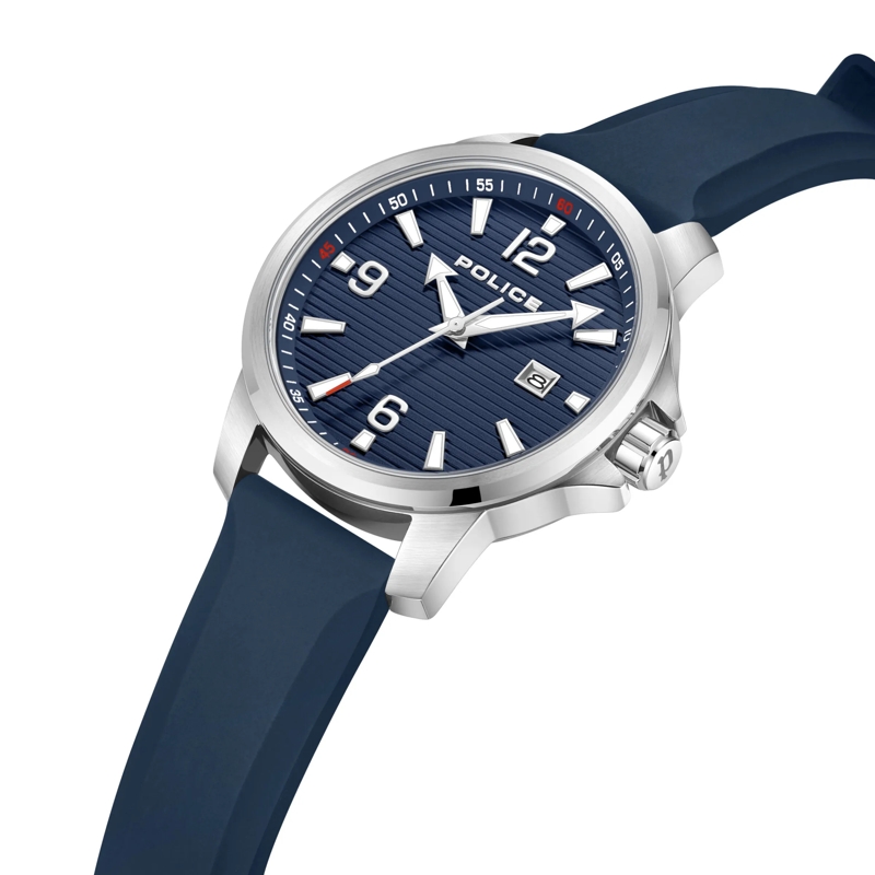 Police Automatikuhr Quarzuhr Mensor blau(Image 2)