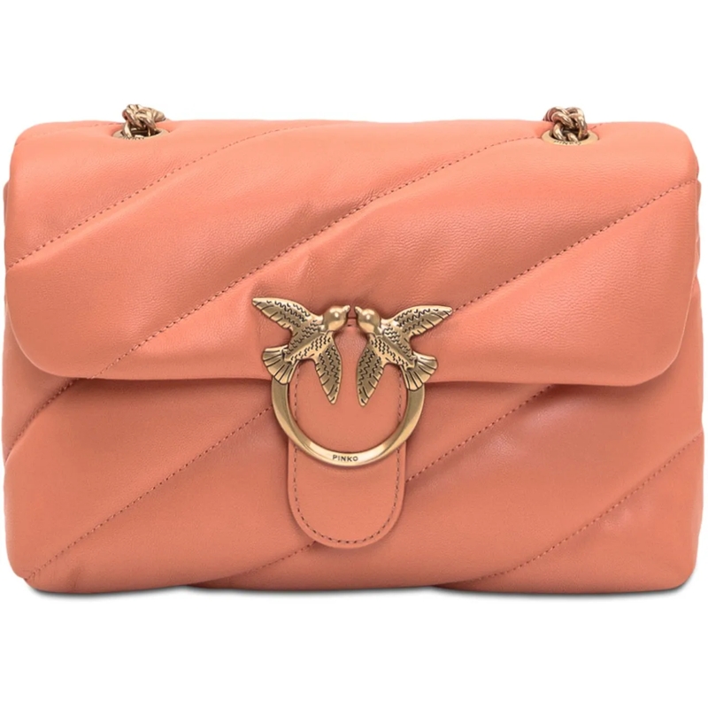 Pinko Schultertasche Borsa Love Puff Classic rose