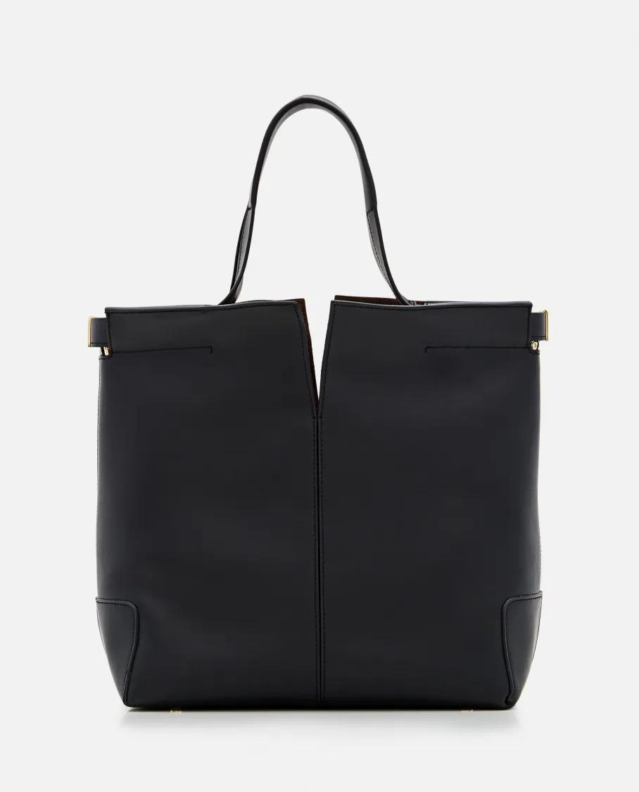 TOD'S Shoppers & Totes Black Ebr Bag in zwart