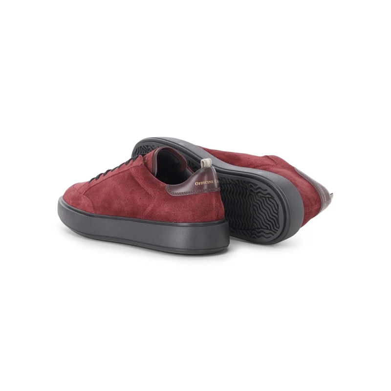 Officine Creative Schnürschuhe Sneaker Sequel aus Veloursleder blau(Image 4)