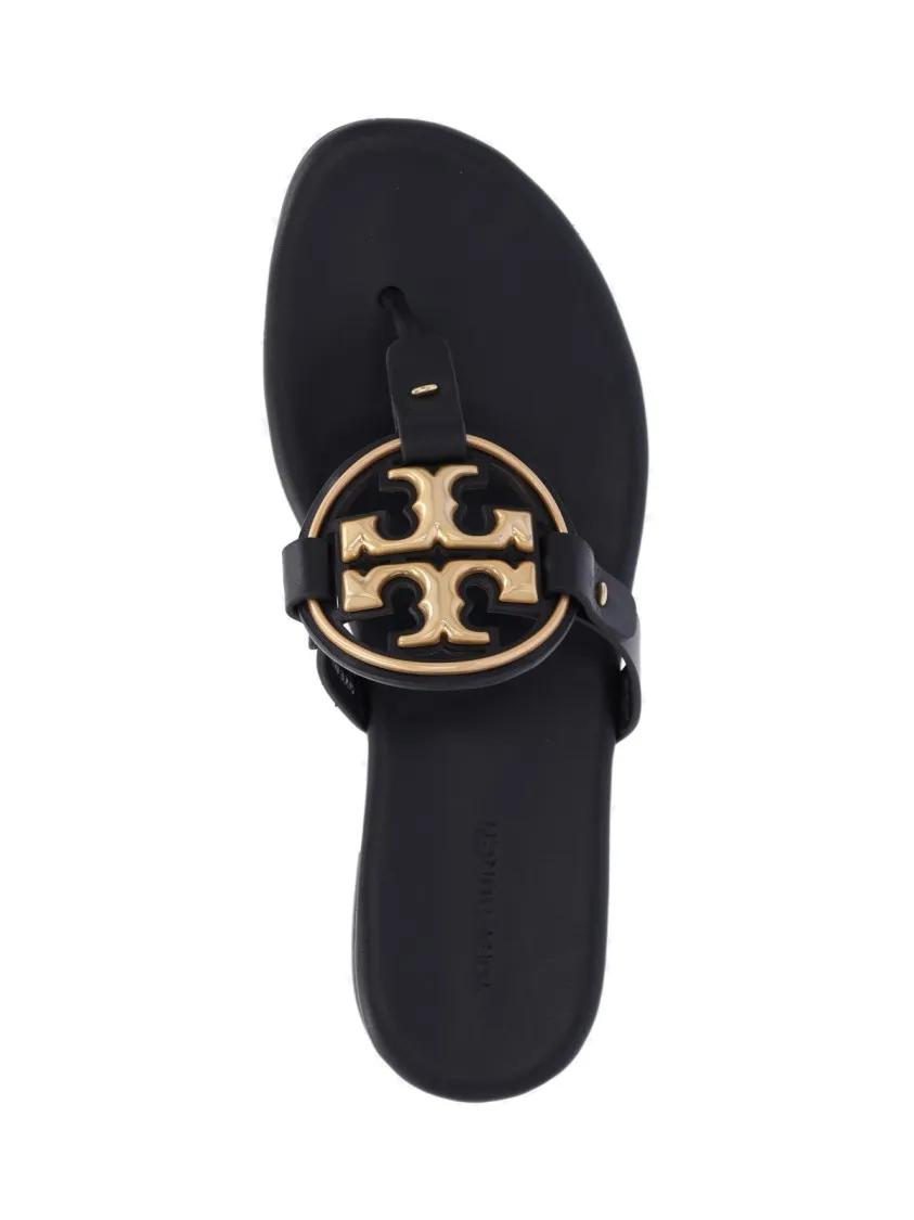 Thumbnail - Tory Burch Sandalen - Miller' Thong Sandals – Black - Gr. 5 - in Schwarz - für Damen