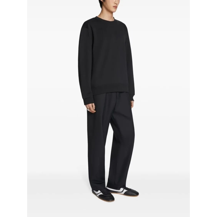 Dries Van Noten Black Wool Trousers Black
