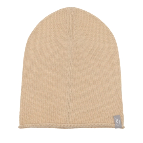 FTC Cashmere Wollen Hoed Cap Nude