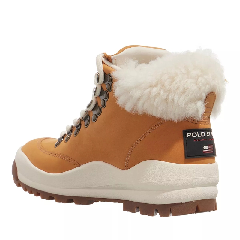 Polo Ralph Lauren Winterboots Sneakers High Top Lace Wheat(Image 2)