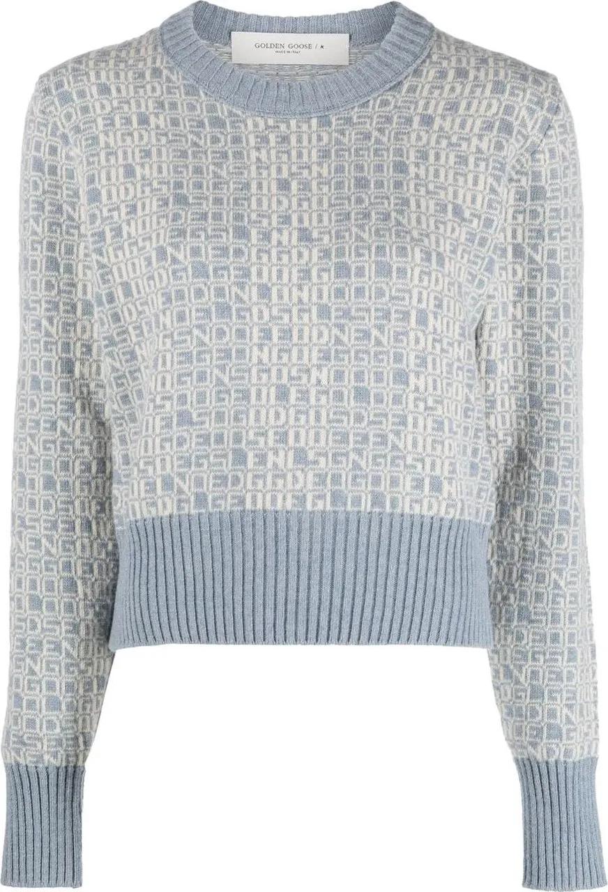 Golden Goose - Sweaters Blue - Größe L - blue