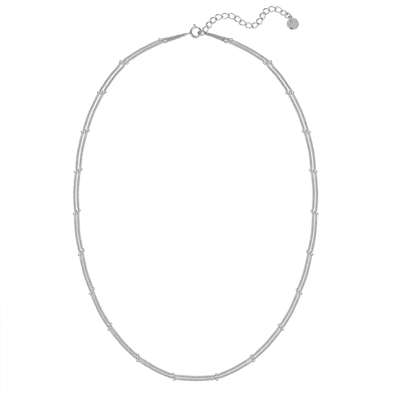 Glanzstücke München Mittellange Halskette Sterling Silber Halskette silber(Image 2)
