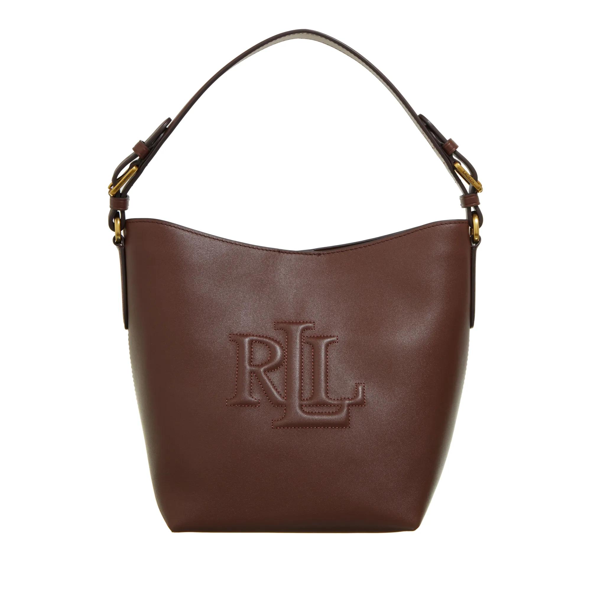 Lauren Ralph Lauren Beuteltasche - Witley Bucket Bag Medium - Gr. unisize - in Braun - für Damen