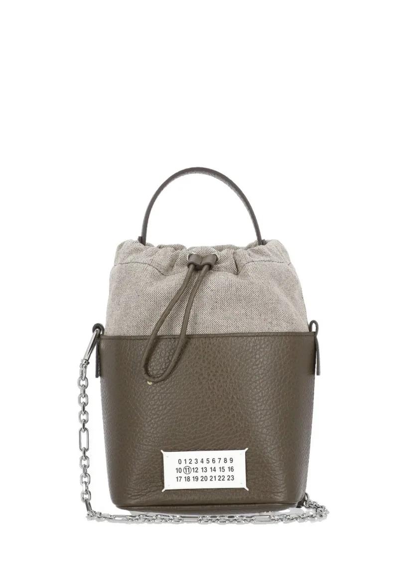 Maison Margiela Beuteltaschen - 5Ac Bucket Bag - Gr. unisize - in Braun - für Damen