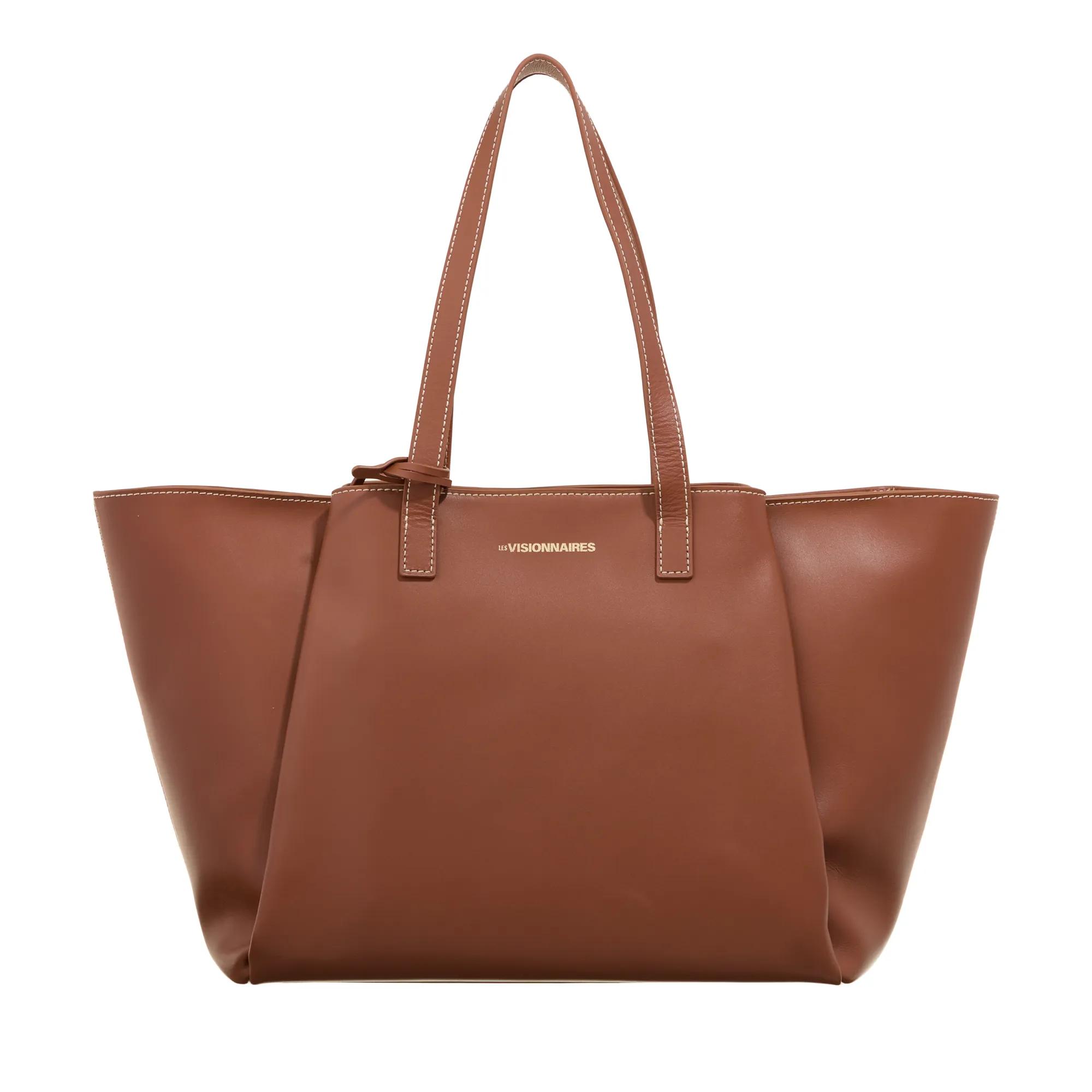 LESVISIONNAIRES Shopper - Filippa Smooth - Gr. unisize - in Braun - für Damen