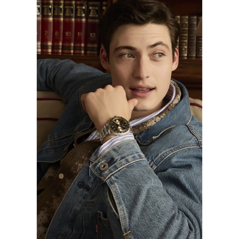 Timex Chronograph Quarz-Chronographuhr Waterbury Heritage Chronograp silber(Image 2)