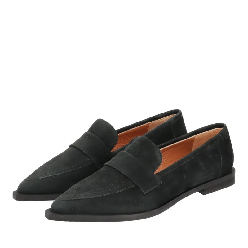 Thea Mika Loafer Mokassins dunkel-grau