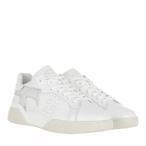 Tod's Low Top Sneakers Leather White låg sneaker