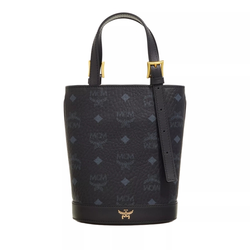 MCM Aren Vi Tote Mini  Black Crossbody Bag