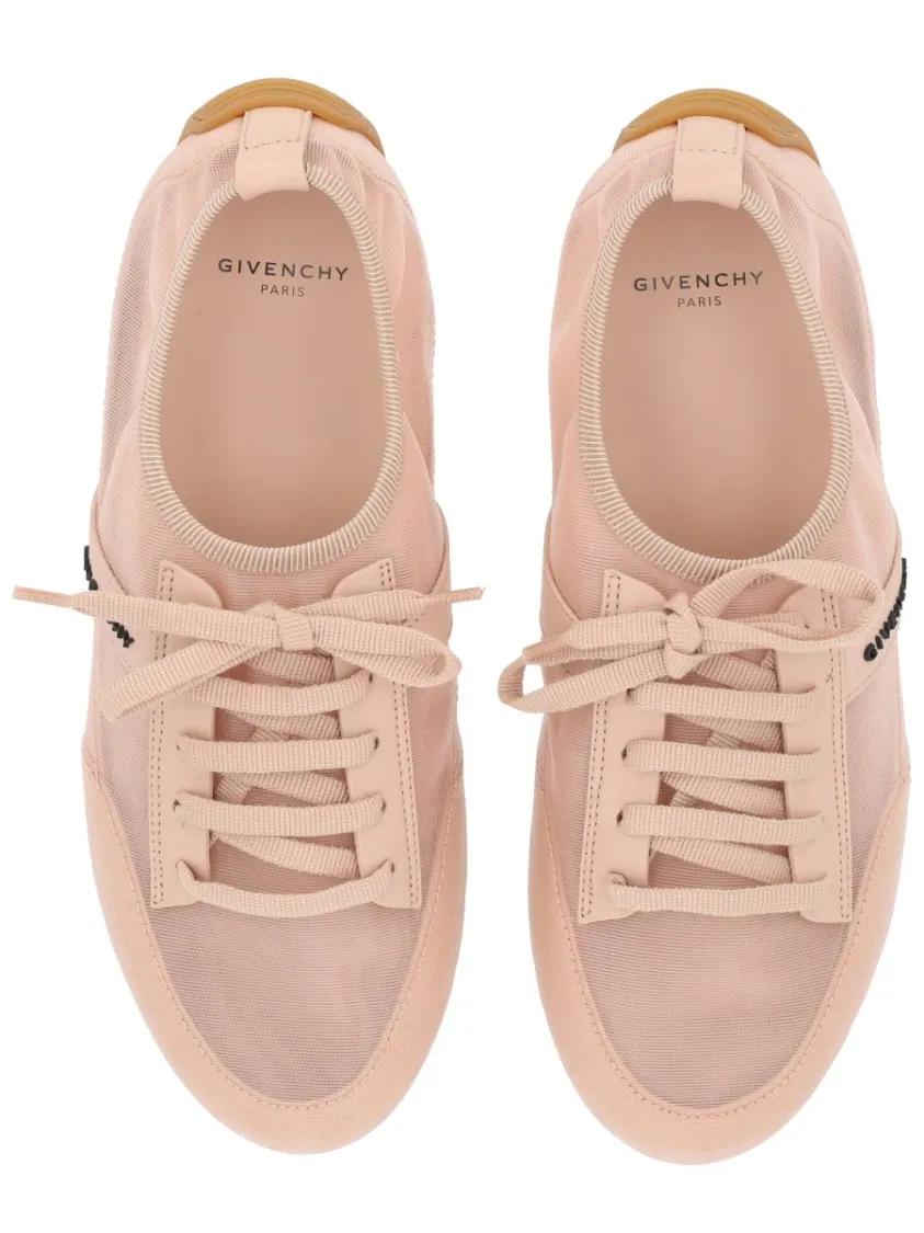 Thumbnail - Givenchy Low-Top Sneaker - Slim Sneaker With Logo - Gr. 36 (EU) - in Beige - für Damen