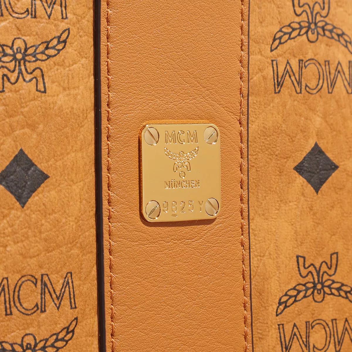 MCM Shoppers Liz Shopper in cognac