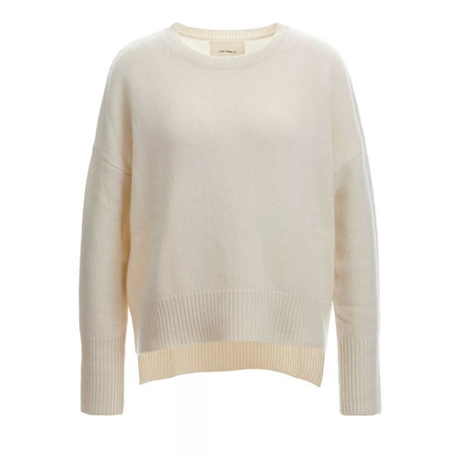 Lisa Yang Mila Sweater Cream CR Pull en cachemire